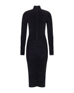 FW-068 | MIDI DRESS WITH CENTRAL RUCHING - Image 3