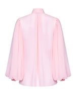 FW-074 | STATEMENT SHIRT WITH VOLUMINOUS SLEEVES AND RUCHED DETAILS - Image 9