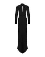 FW-067 | OPEN-BACK MAXI DRESS WITH RUCHING AND FRONT SLIT - Image 5